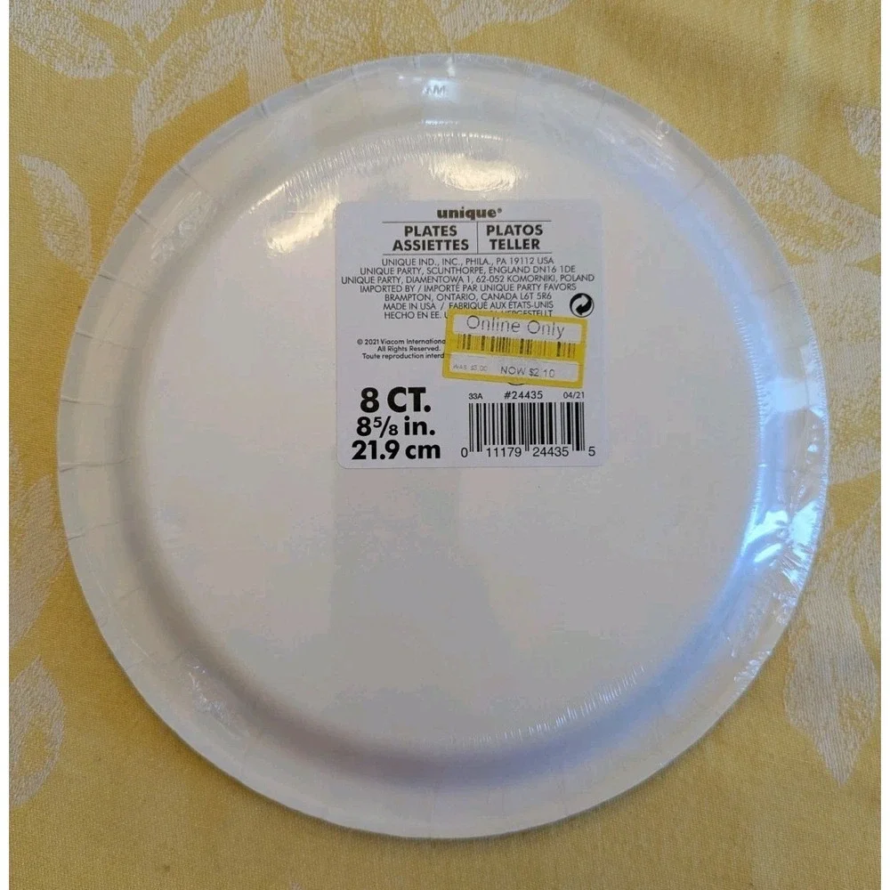 Blue's Clues‎ 8 Paper Plates 8inch